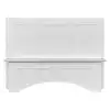 Shaker White Elite Square Hood 42" with Fan and Liner Questions & Answers