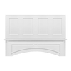 Craftsman White Shaker Square Hood 48" with Fan and Liner Questions & Answers