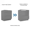 Convert Drawer Base Cabinet to Microwave Base Cabinet Questions & Answers