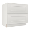 Shaker Off-White 2 Vanity Drawer Base Cabinet 30" Questions & Answers