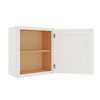 Shaker Off-White Wall Cabinet 21"W X 24"H x 12"D Questions & Answers