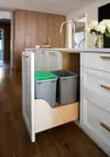 Wood Bottom Mount Waste Container Questions & Answers