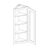 Angle Wall Cabinet 12" x 42" Questions & Answers