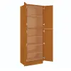 Charleston Toffee Utility Cabinet 30"W x 96"H Questions & Answers