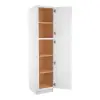 Colorado Shaker White Vanity Linen Utility Cabinet 18"W x 80"H Questions & Answers