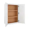 Summit Shaker White Wall Cabinet 24"W x 36"H Questions & Answers