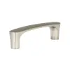 Brushed Nickel Contemporary Metal Pull 4-7/16 in Questions & Answers