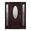 Can this door be purchased with 12” transom above the door and side lights