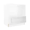 Key Largo White Microwave Base Cabinet 30" Questions & Answers