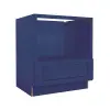 Navy Blue Shaker Microwave Base Cabinet 30"W Questions & Answers