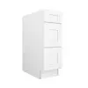 3 Drawer Base Cabinet 12" Questions & Answers