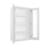 Do these come with glass installed door