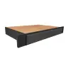 York Driftwood Grey Knee Drawer 36"W x 4-1/2"H Questions & Answers