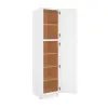 Bristol Linen Utility Cabinet 18"W x 84"H Questions & Answers