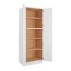 Shaker White Elite Utility Cabinet 30"W x 84"H Questions & Answers