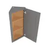 Grey Shaker Elite Angle Wall Cabinet 12"W x 30"H Questions & Answers