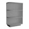 Grey Shaker Elite Base End Shelf Cabinet Right 12"W Questions & Answers