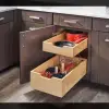 Double Soft Closing Slide Out Drawers with dividers - Fits Best in B24 Questions & Answers