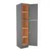 Grey Shaker Elite Utility Cabinet 18"W x 90"H Questions & Answers