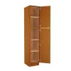 Cinnamon Shaker Utility Cabinet 18"W x 96"H Questions & Answers