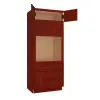 Charleston Cherry Oven Cabinet 33"W x 84"H Questions & Answers