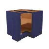 Navy Blue Shaker EZ Reach Base Corner Cabinet 36" Questions & Answers