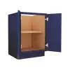 Navy Blue Shaker Base Full Height Door Cabinet 24" Questions & Answers