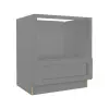 Grey Shaker Elite Microwave Base Cabinet 30"W Questions & Answers