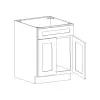 Vanity Sink Base Cabinet 24" Questions & Answers