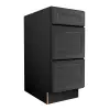 York Driftwood Grey Three Drawer Base Cabinet 15" Questions & Answers