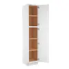 Colorado Shaker White Utility Cabinet 18"W x 93"H Questions & Answers