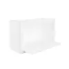 Hi Can I trim the shelf to be less than 18 inches deep (like 14). Would that cut be in the back of the shelf?