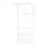 York Saddle Oven Cabinet 33"W x 96"H Questions & Answers
