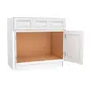 Vanity Sink Base Cabinet with Drawers 42" Questions & Answers
