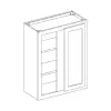 Wall Blind Corner Wall Cabinet 27" x 30" Questions & Answers