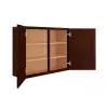are ths doors and hinges already assembled and its just the sides, top, bottom and brackets on top to assemble?