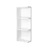 Bristol Linen Reversible Wall End Shelf Cabinet (6"W x 30"H x 12"D). Can it come unpainted? Is it assembled?