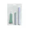 Is the stuff in the clear tube able to be used to color an exact color type caulk kit?