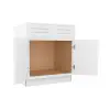 Craftsman White Shaker Vanity Sink Base Cabinet 30" Questions & Answers