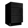 Craftsman Black Shaker Drawer Base Cabinet 21" Questions & Answers