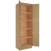 Craftsman Natural Shaker Utility Cabinet 30"W x 96"H