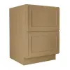 Craftsman Natural Shaker 2 Drawer Base Cabinet 24" Questions & Answers