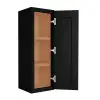 Craftsman Black Shaker Wall Cabinet 12" x 36" Questions & Answers