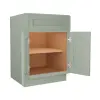 Craftsman Lily Green Shaker Sink Base Cabinet 24"W Questions & Answers